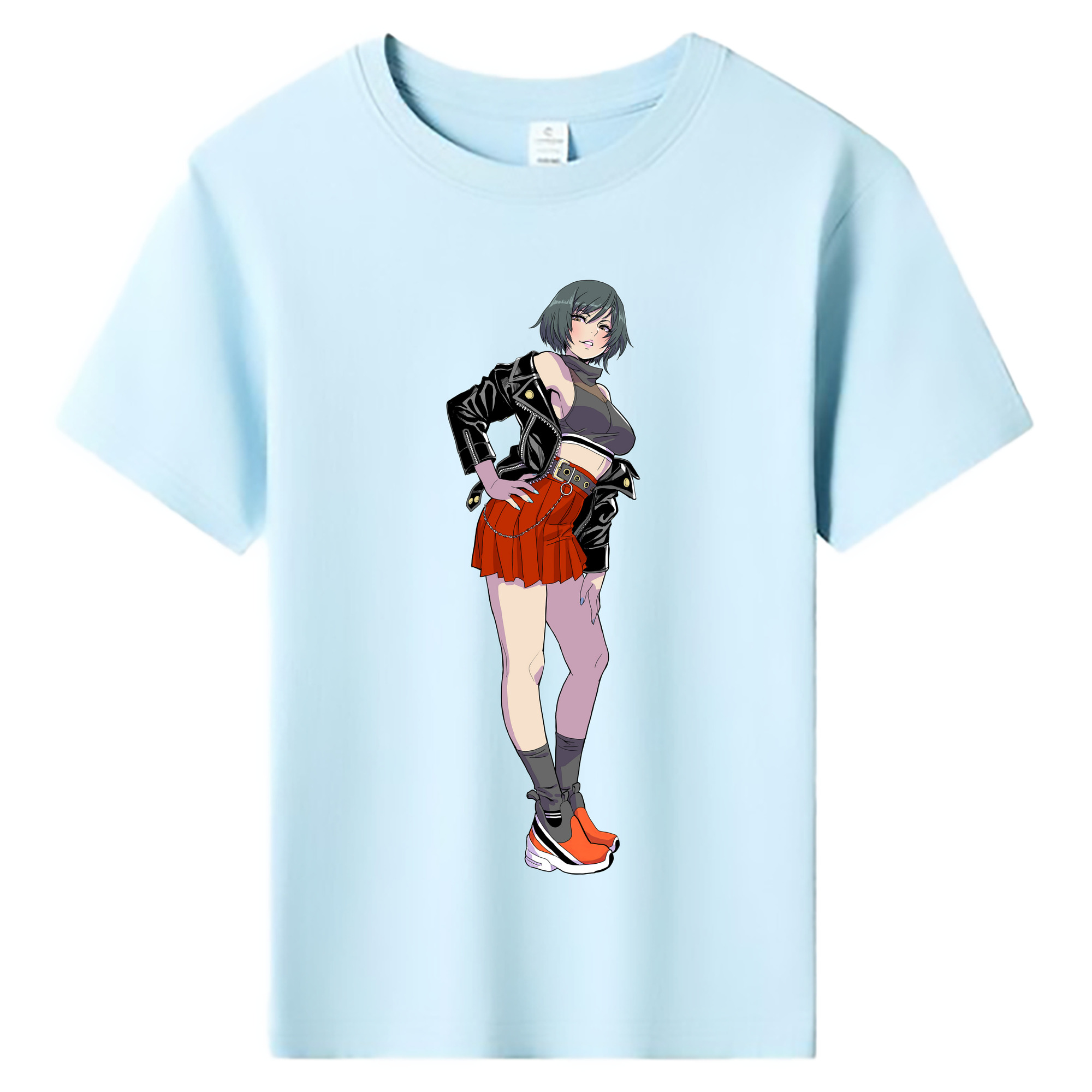 （画像用） 呪術廻戦 Jujutsu Kaisen 綿100％キッズTシャツ（フロントプリント）